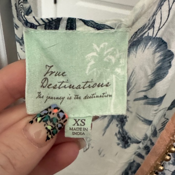 True Destinations Floral Kimono - Picture 7 of 9